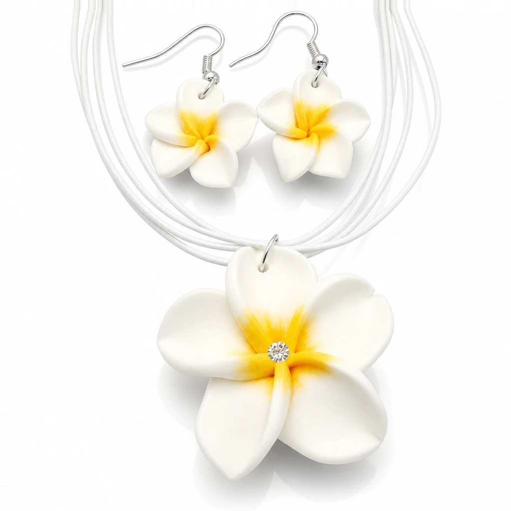 Set Bijuterii, Strălucire Florală - imagine 5