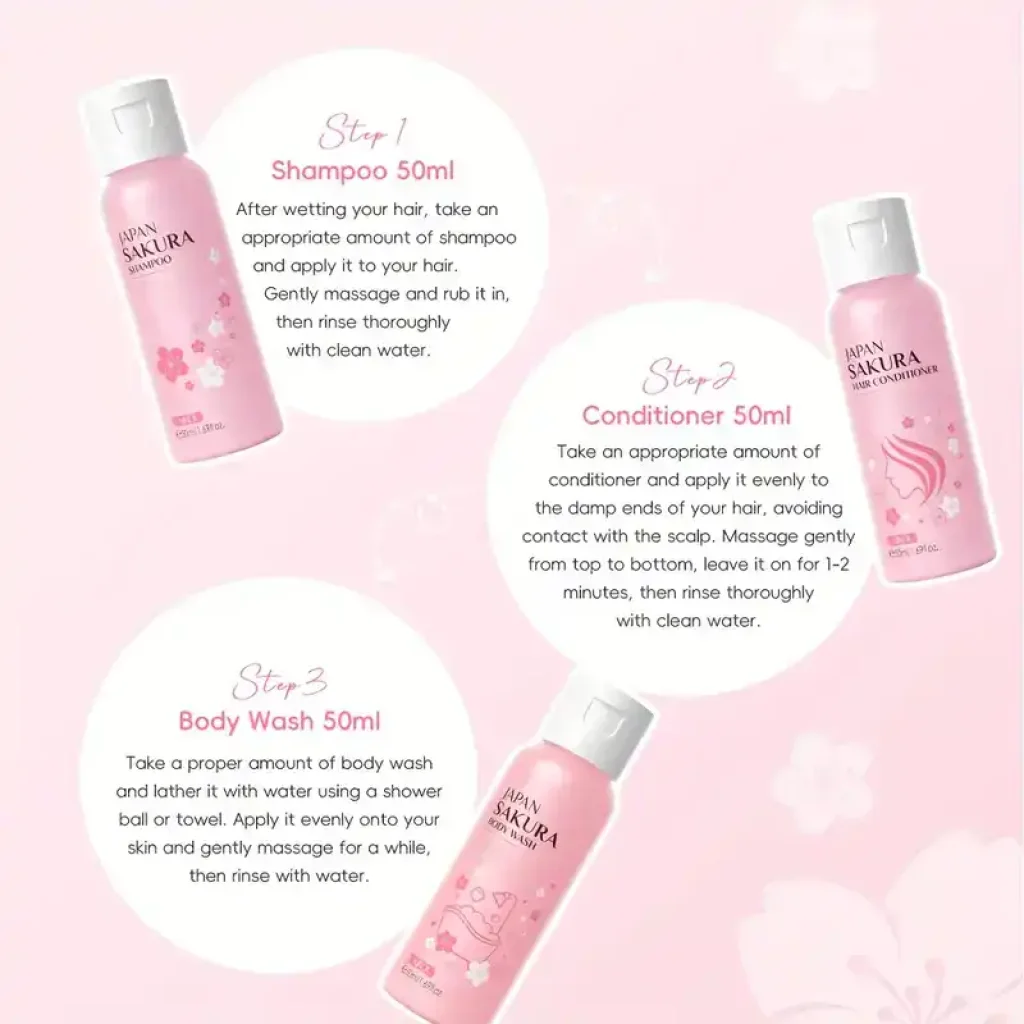 Set Cadou LAIKOU Sakura, 3 Piese - imagine 3