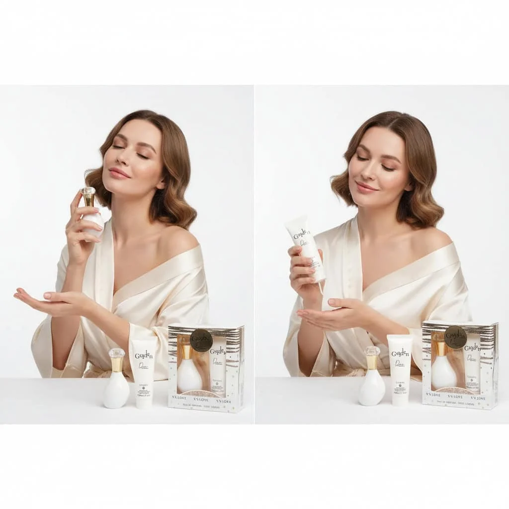 Set Cadou Luxos, Parfum și Loțiune Corp, 2 piese - imagine 2