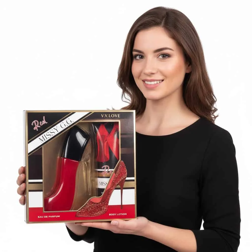 Set Cadou Missy GG Red, Eau de Parfum și Loțiune, 2 piese - imagine 3