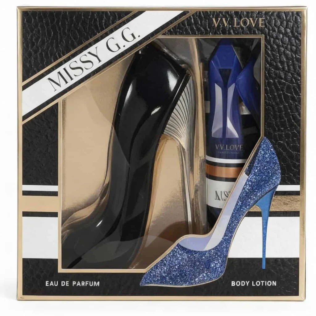 Set Cadou Parfum și Loțiune Missy GG Blue - imagine 2