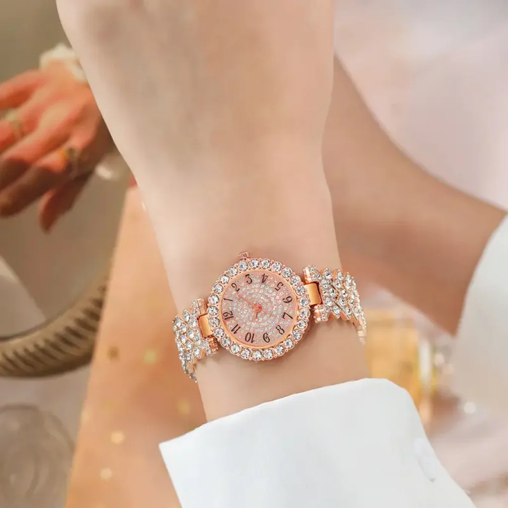 Set Elegance 6 în 1, ceas și bijuterii asortate - imagine 7