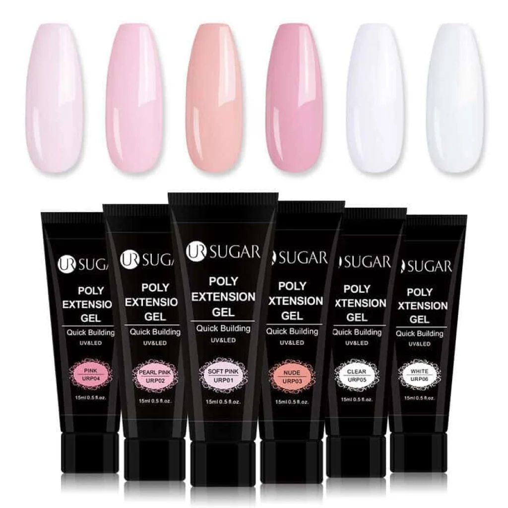 Set Gel UV, Set 6 Lacuri de Unghii si Set Pile Unghii - imagine 2