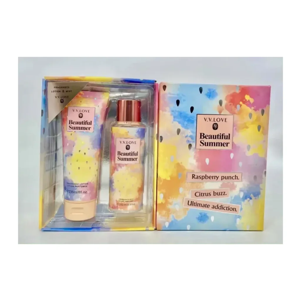Set Lotiune și Spray, Beautiful Summer, VV Love, 2 piese - imagine 4
