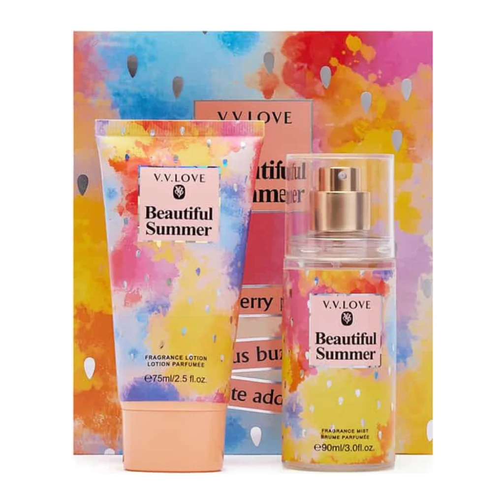 Set Lotiune și Spray, Beautiful Summer, VV Love, 2 piese