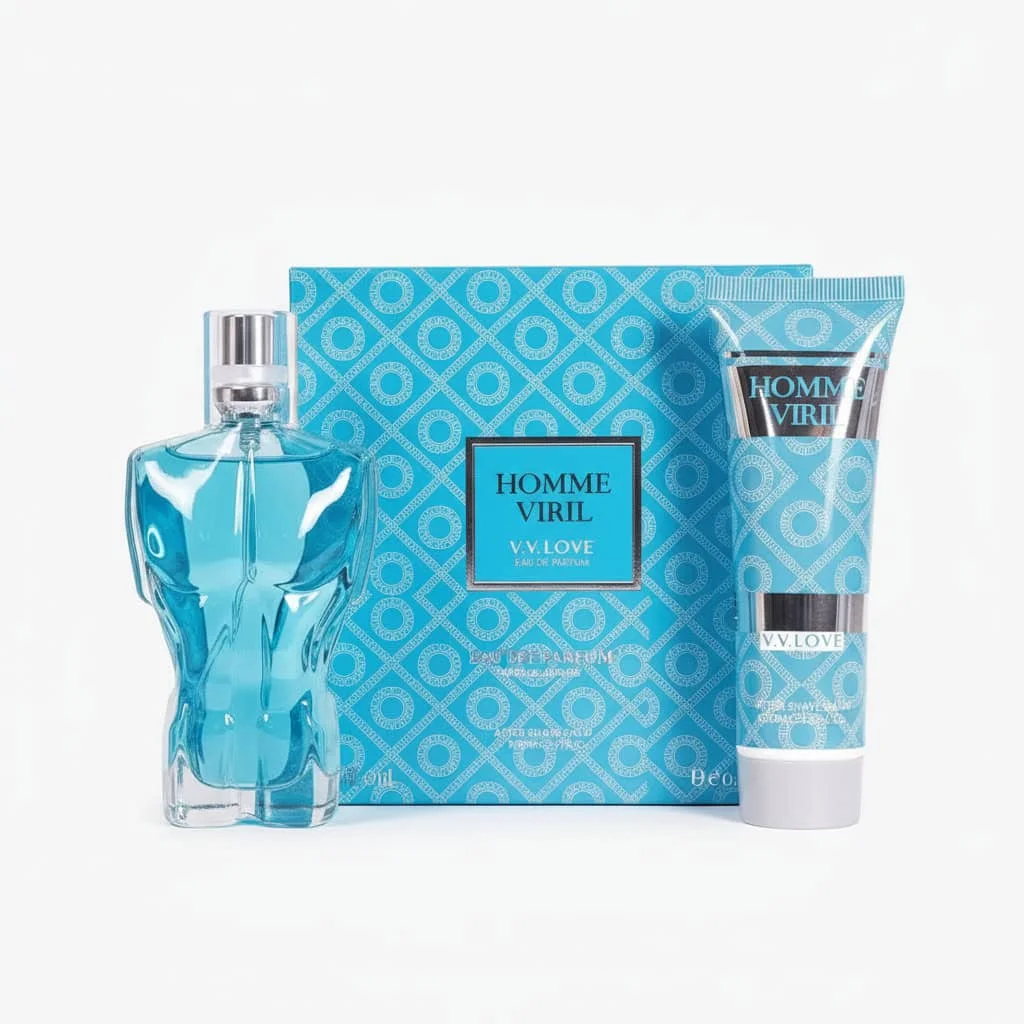 Set Parfum și After Shave, Homme Viril, 2 piese