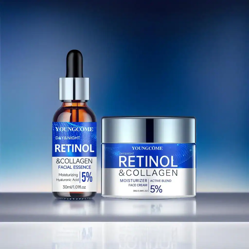 Set Retinol Cream si Serum, 2 piese - imagine 4