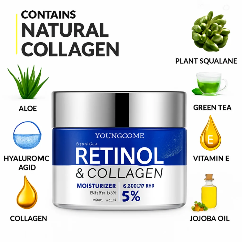Set Retinol Cream si Serum, 2 piese - imagine 2
