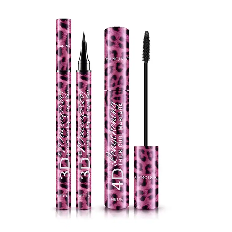 Set Rimel Eyeliner Machiaj Leopard - imagine 4