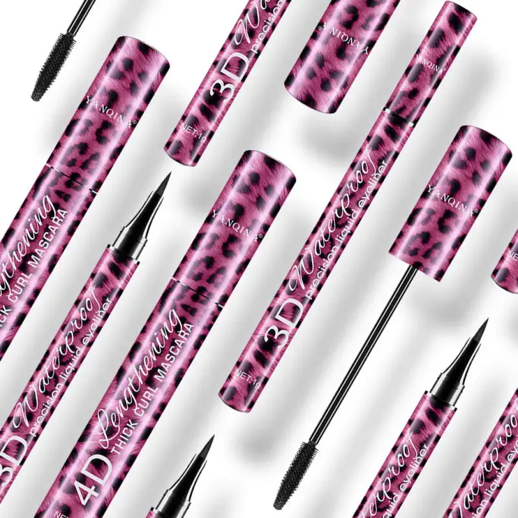 Set Rimel Eyeliner Machiaj Leopard - imagine 3