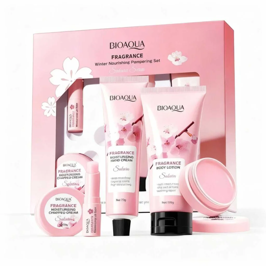 Set Sakura de ingrijire, 4 produse