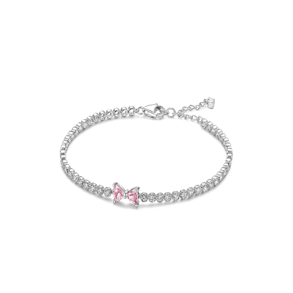 Set bijuterii Inel și brățară Pink Bow - imagine 3