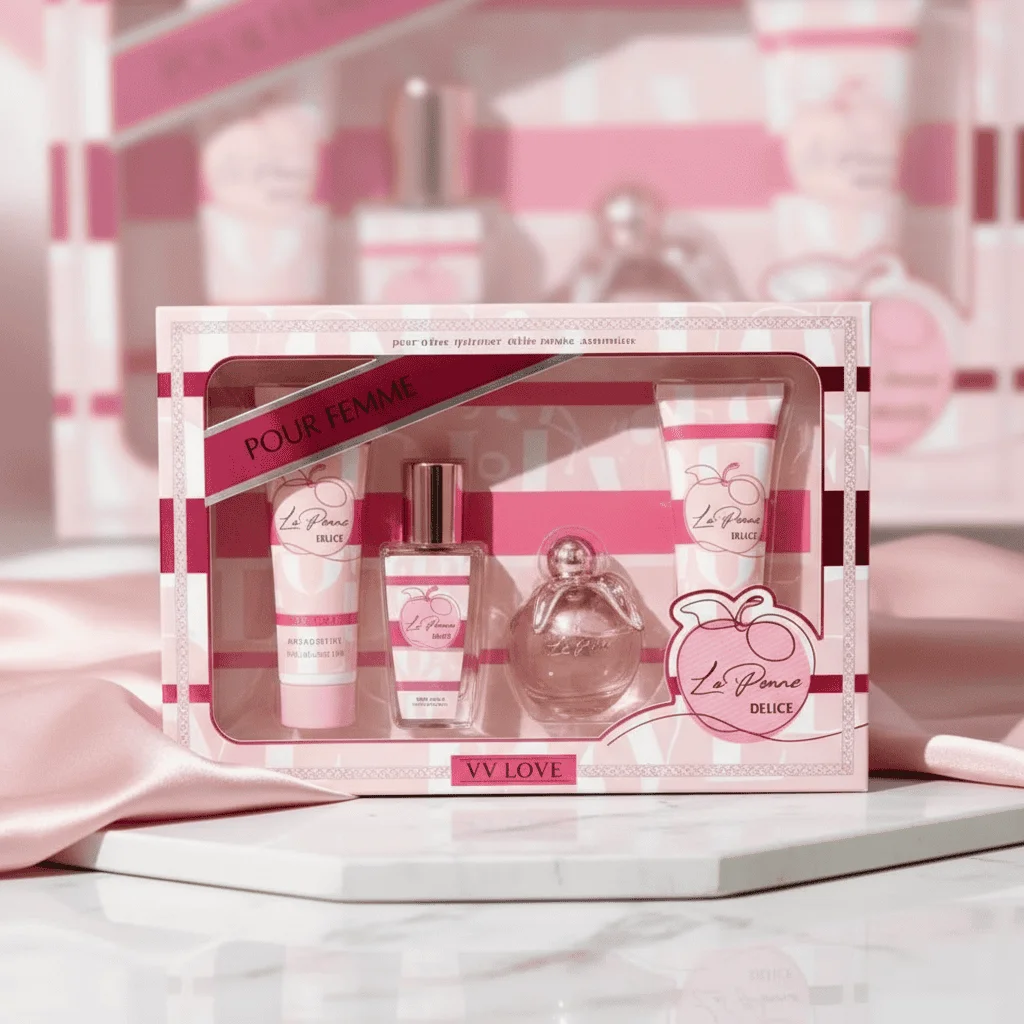 Set cadou La Pomme Delice Pour Femme,4 piese - imagine 3