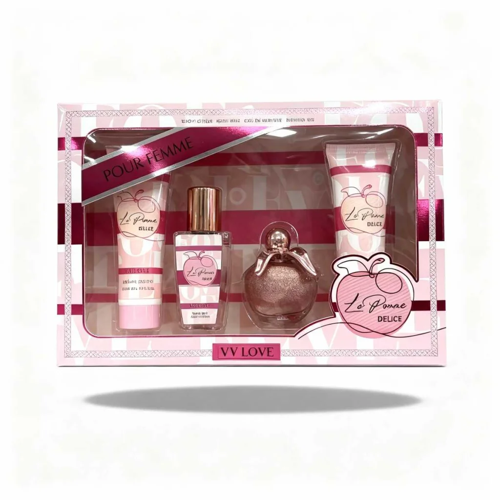 Set cadou La Pomme Delice Pour Femme,4 piese