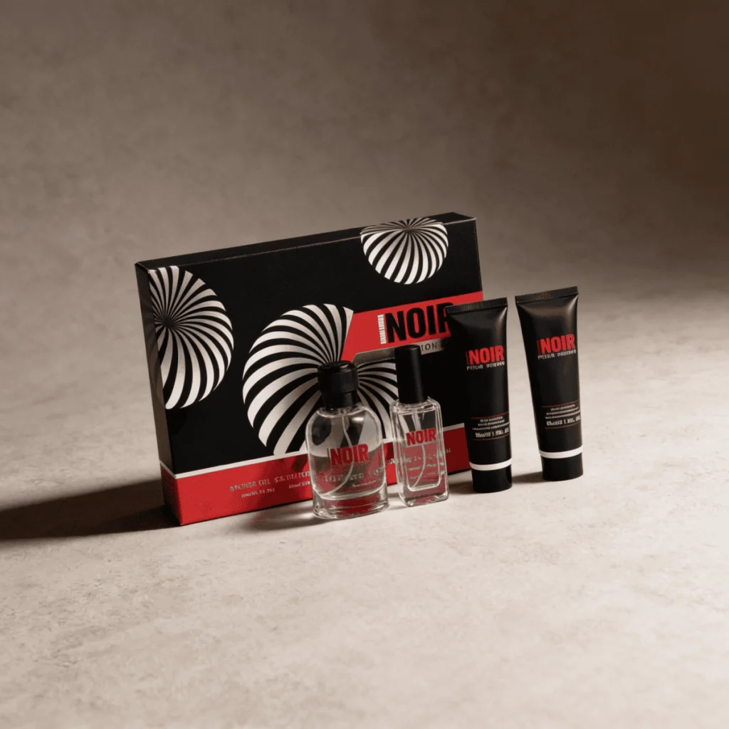Set cadou, Noir Eau De Toilette, 3 piese - imagine 3