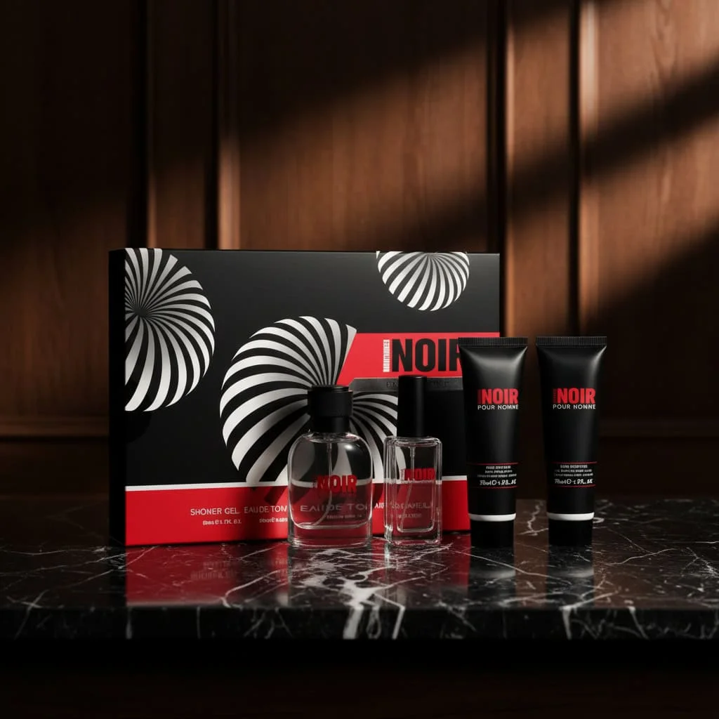 Set cadou, Noir Eau De Toilette, 3 piese - imagine 2