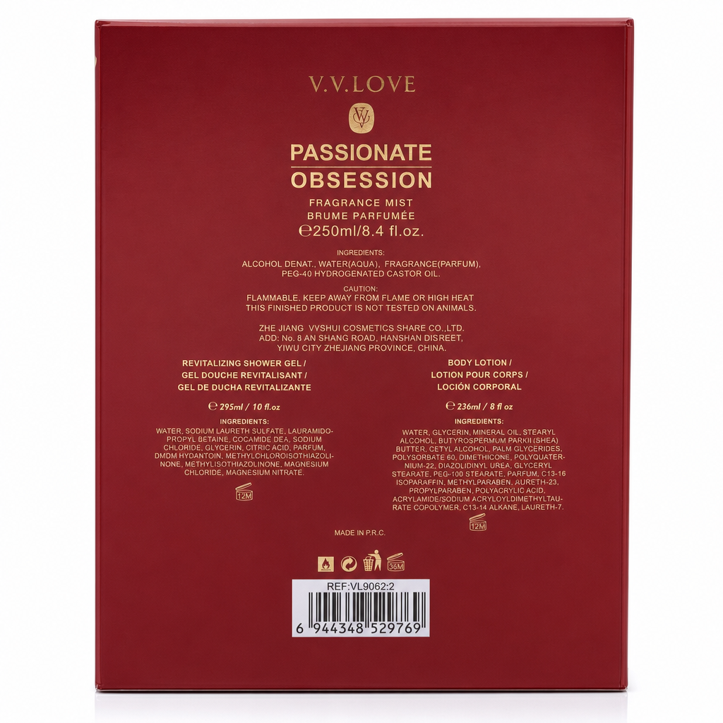 Set cadou Passionate Obsssion, 3 piese - imagine 4