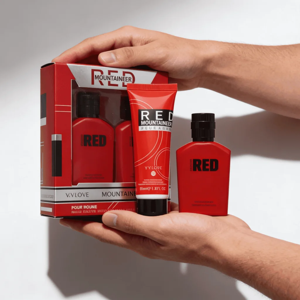 Set cadou Red Mountaineer V.V. Love, 2 piese - imagine 3