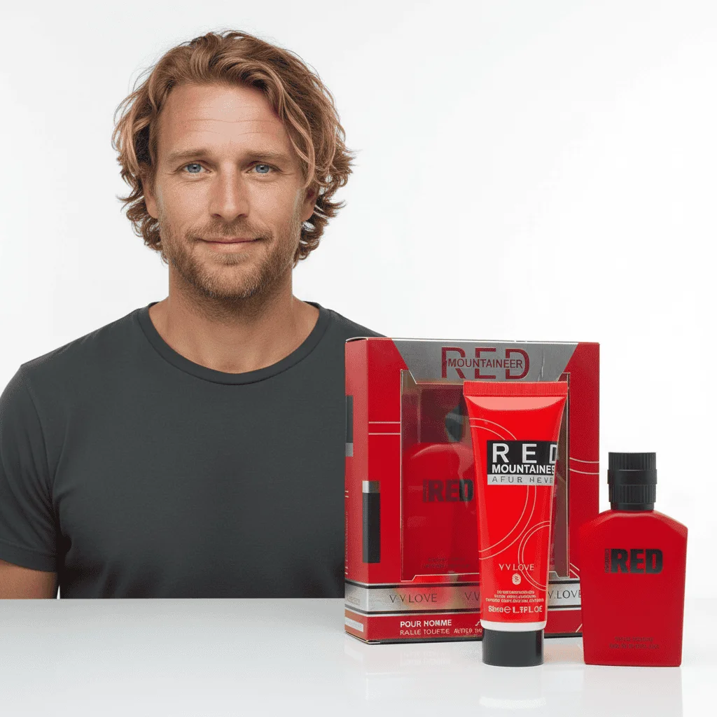 Set cadou Red Mountaineer V.V. Love, 2 piese - imagine 2