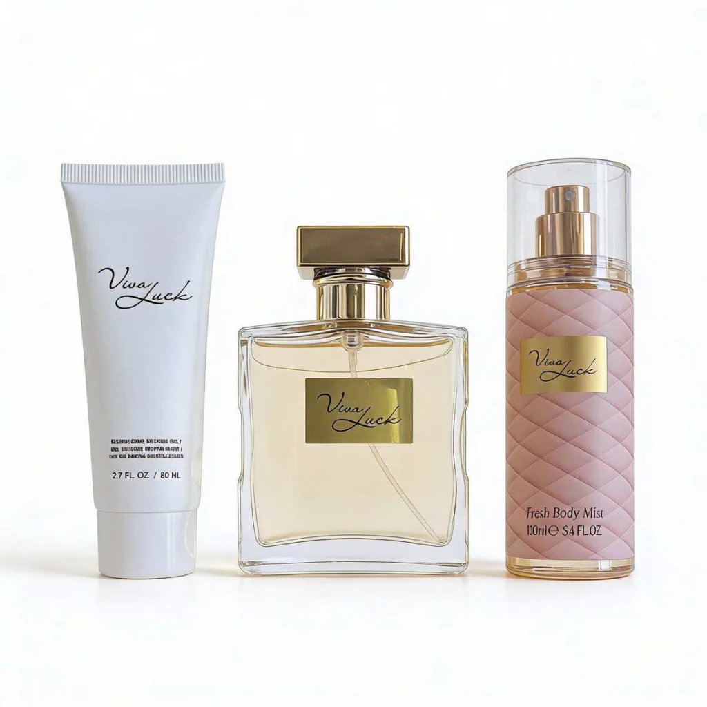 Set cadou Viva Luck Pink,3 piese - imagine 2