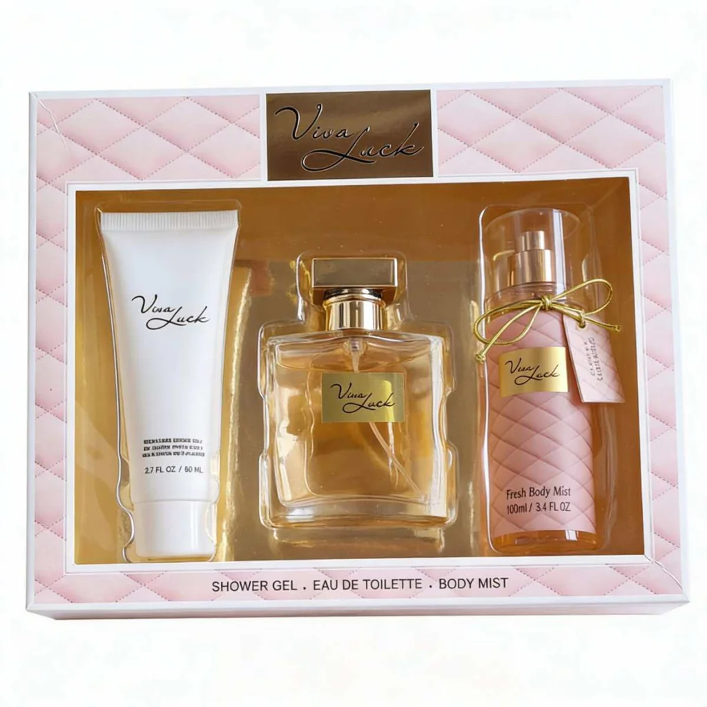 Set cadou Viva Luck Pink,3 piese - imagine 4