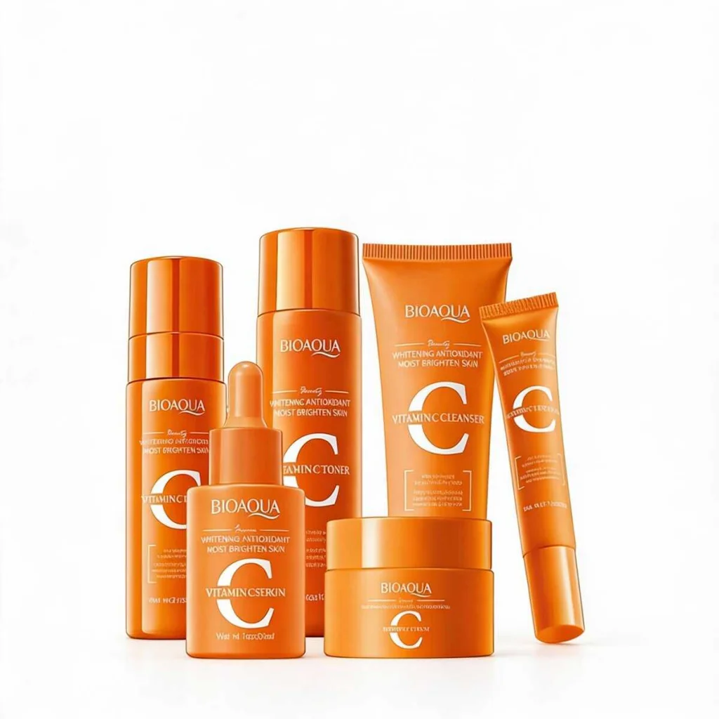 Set cadou cu Vitamina C, Bioaqua, 6 piese - imagine 2