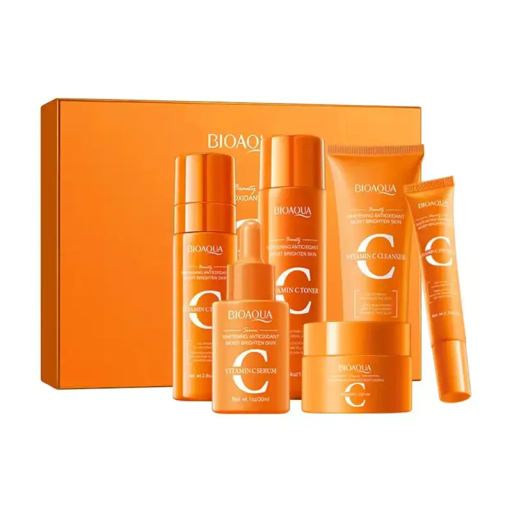 Set cadou cu Vitamina C, Bioaqua, 6 piese