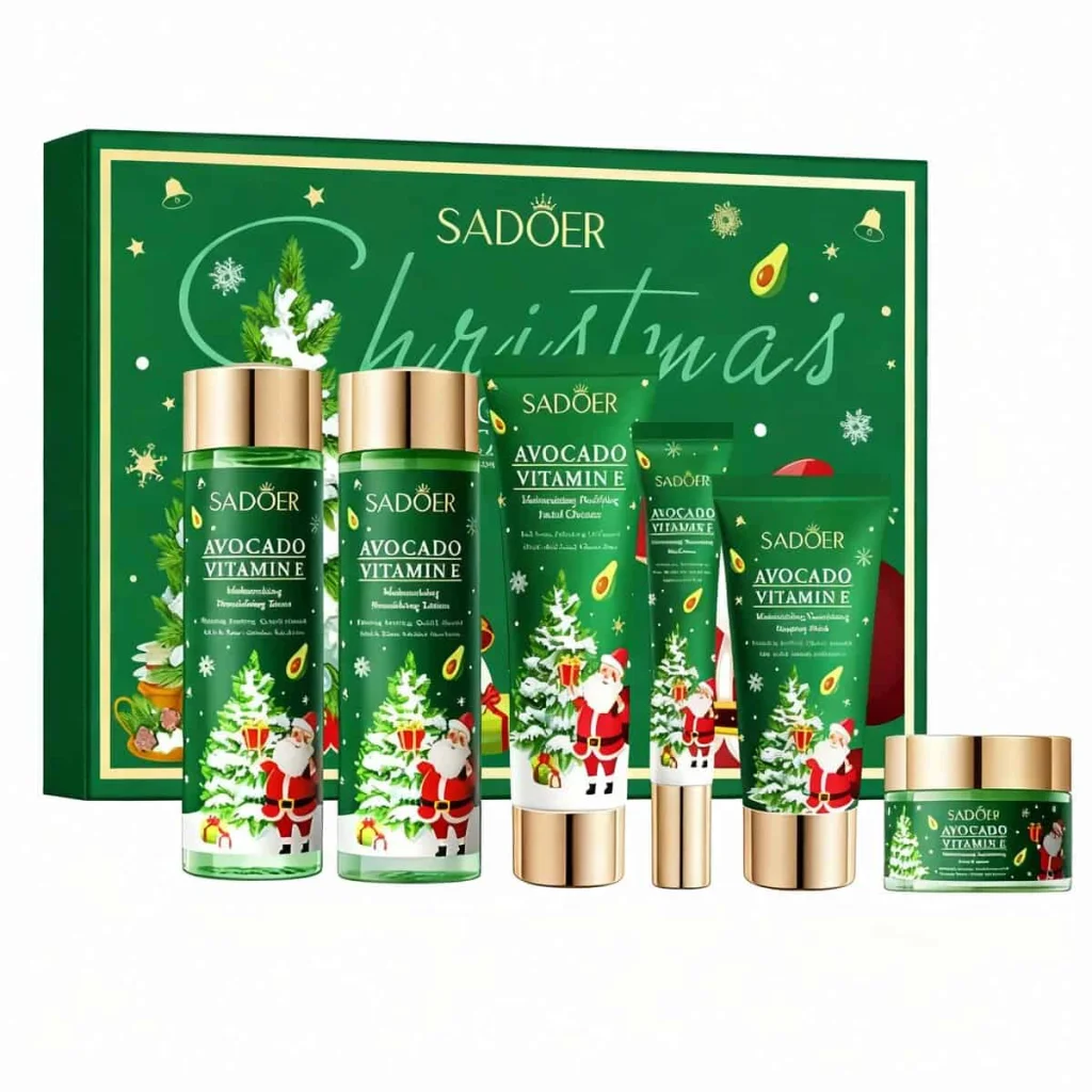 Set cadou cu avocado, 6 piese