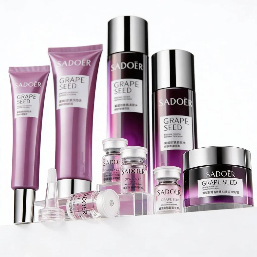 Set cadou de ingrijire, cu struguri, Sadoer, 9 piese - imagine 2