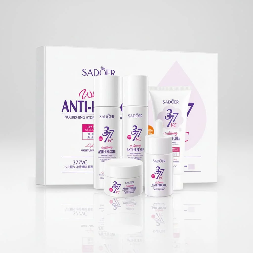 Set cadou de ingrijire cu vitamina C, Sadoer, 5 piese - imagine 3