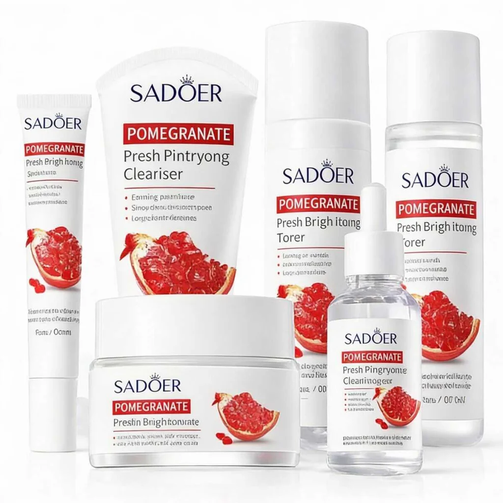 Set cadou de ingrijire ten cu rodie, Sadoer, 6 piese - imagine 3