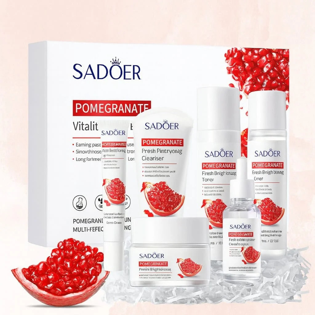 Set cadou de ingrijire ten cu rodie, Sadoer, 6 piese - imagine 2