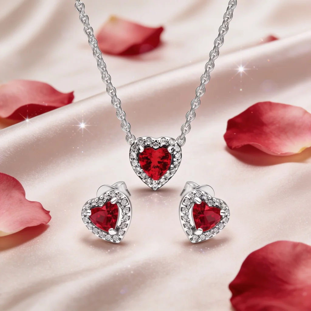 Set de bijuterii Red Seduction - imagine 3
