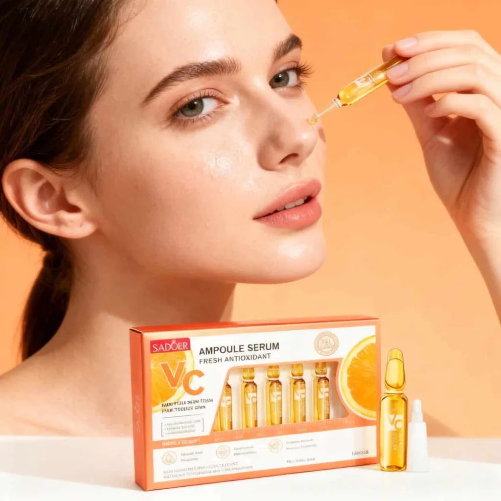 Set fiole ser cu Vitamina C Antioxidant 2ml x 7pcs - imagine 2