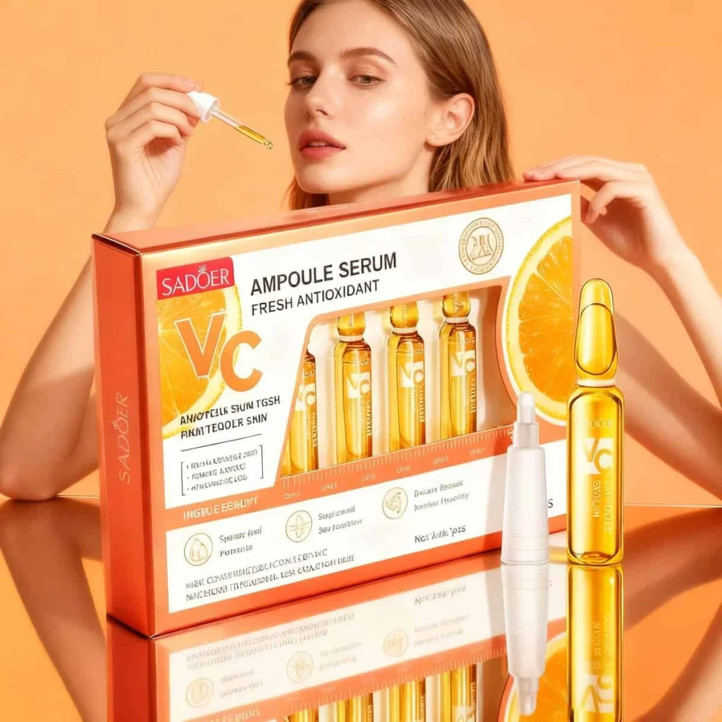 Set fiole ser cu Vitamina C Antioxidant 2ml x 7pcs - imagine 3