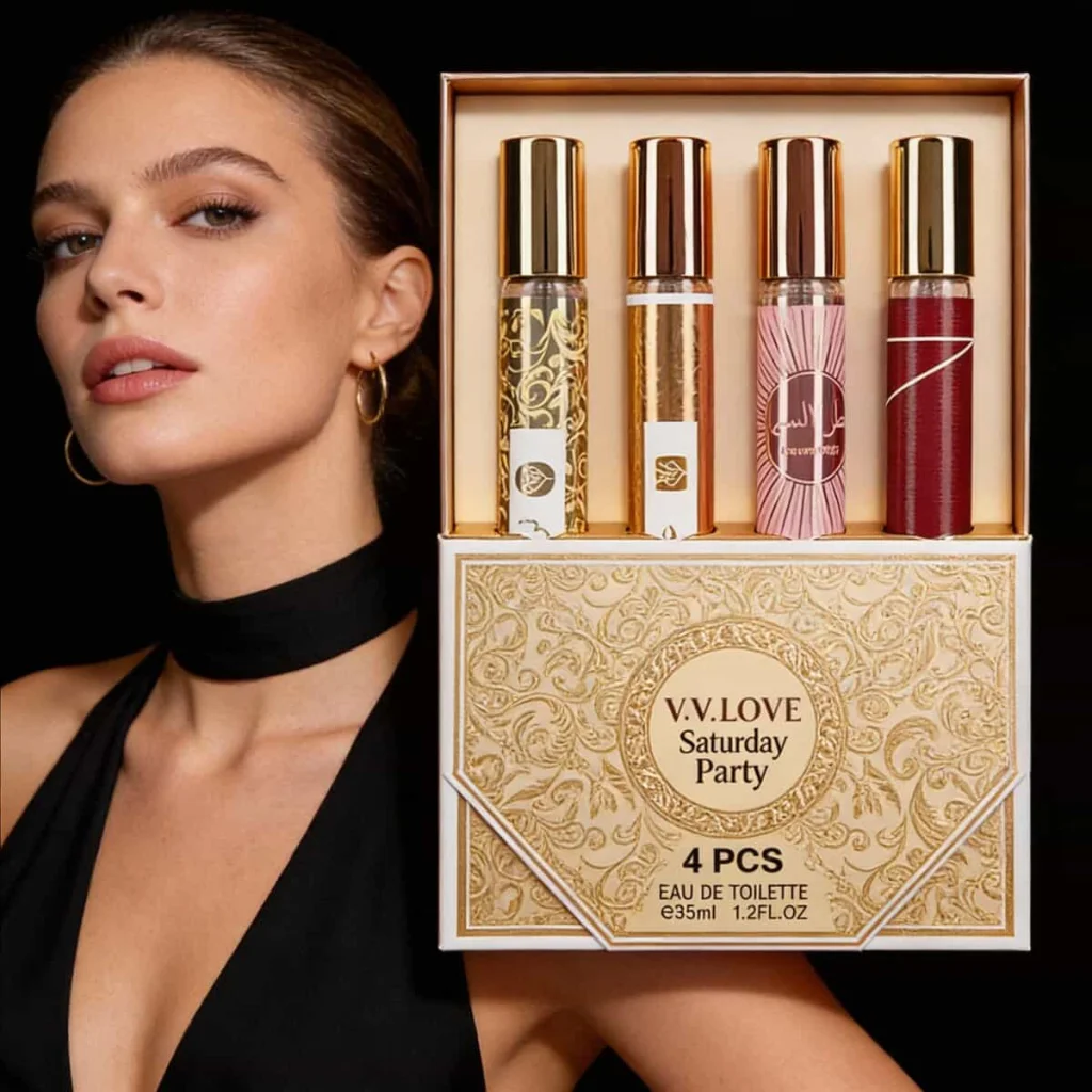 Set mini parfumuri pentru femei, V.V.LOVE, 4 x 35 ml - imagine 4