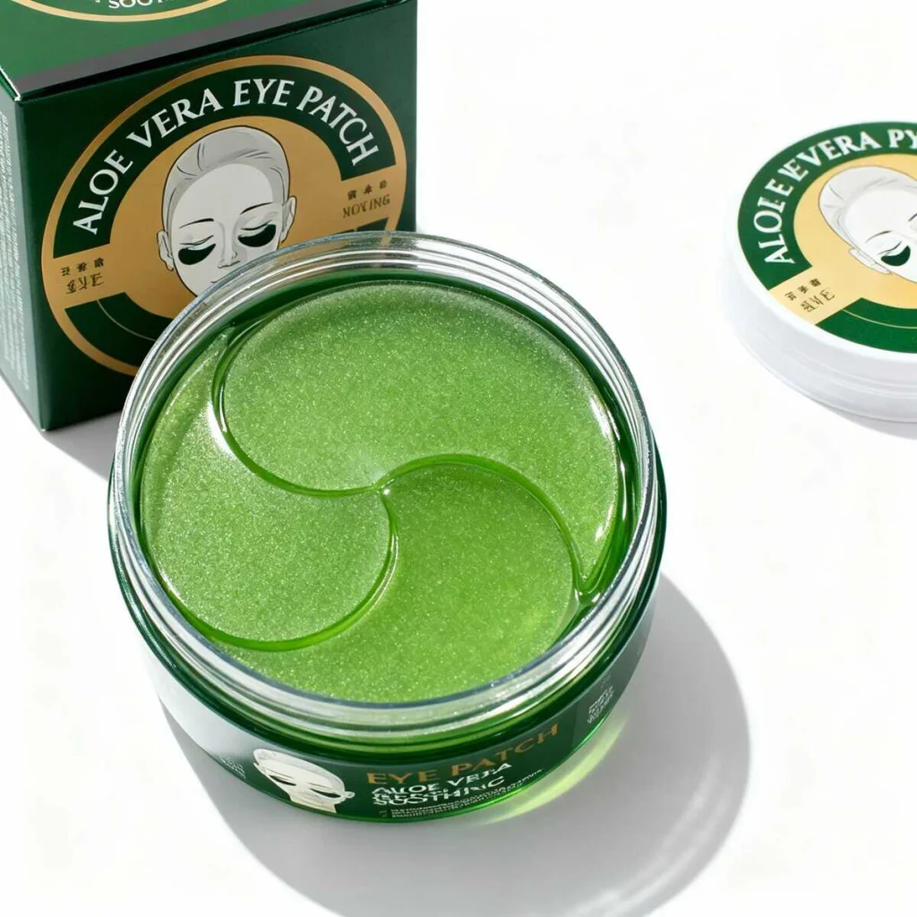 Set pach uri de ochi cu aloe vera, 60 bucati - imagine 3