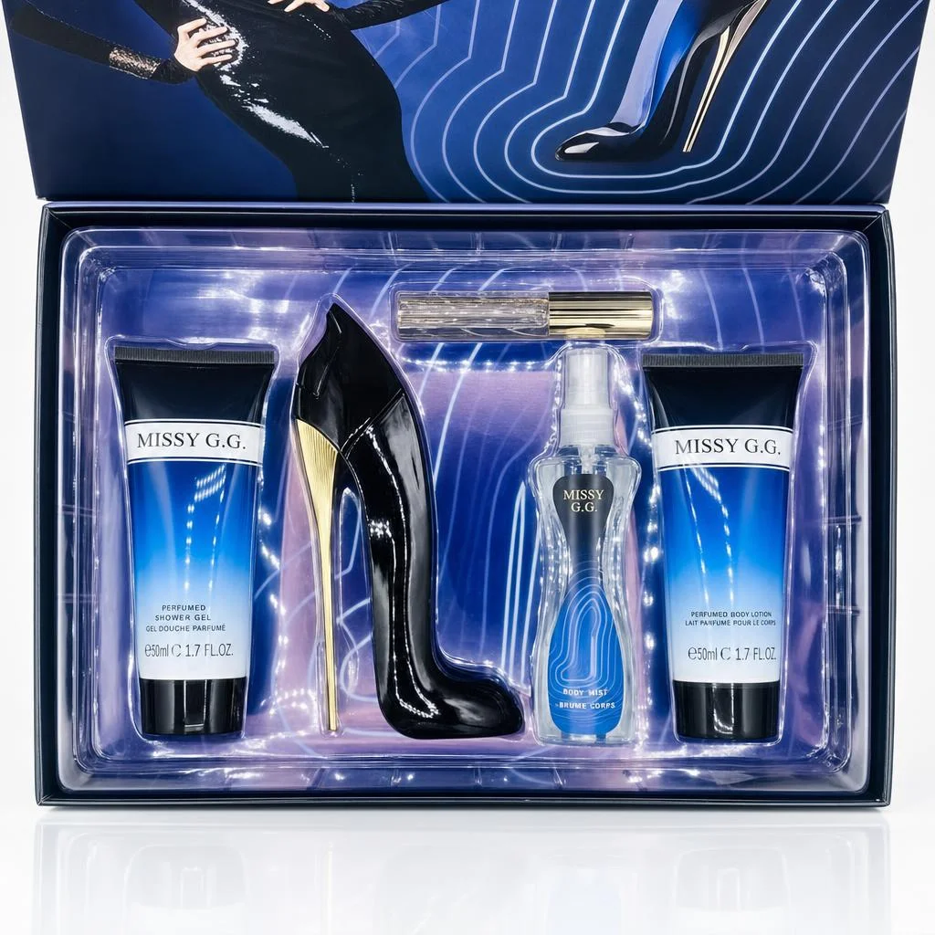 Set parfum cadou Blue, 5 piese - imagine 3