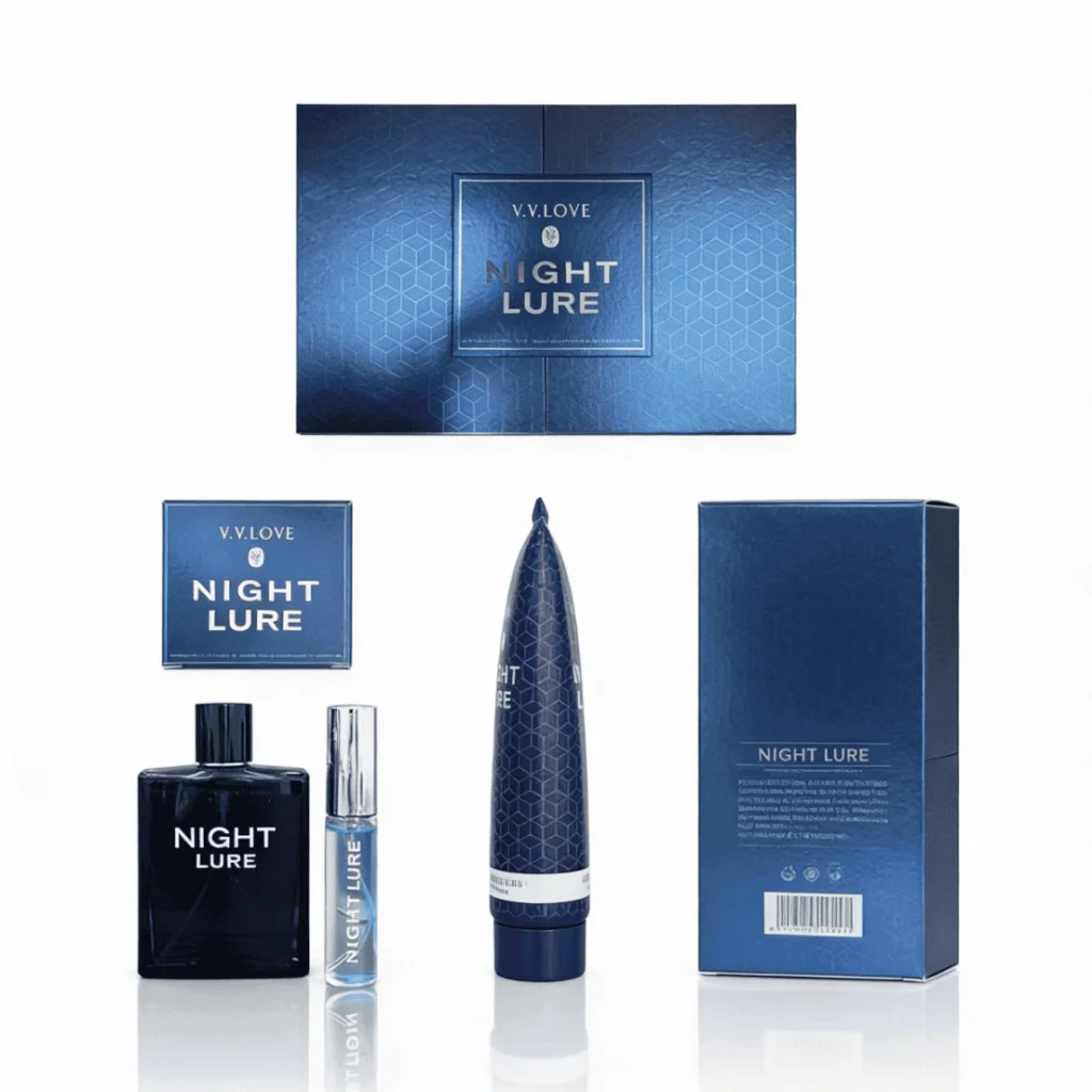 Set parfum cadou, night lure, 5 piese - imagine 2