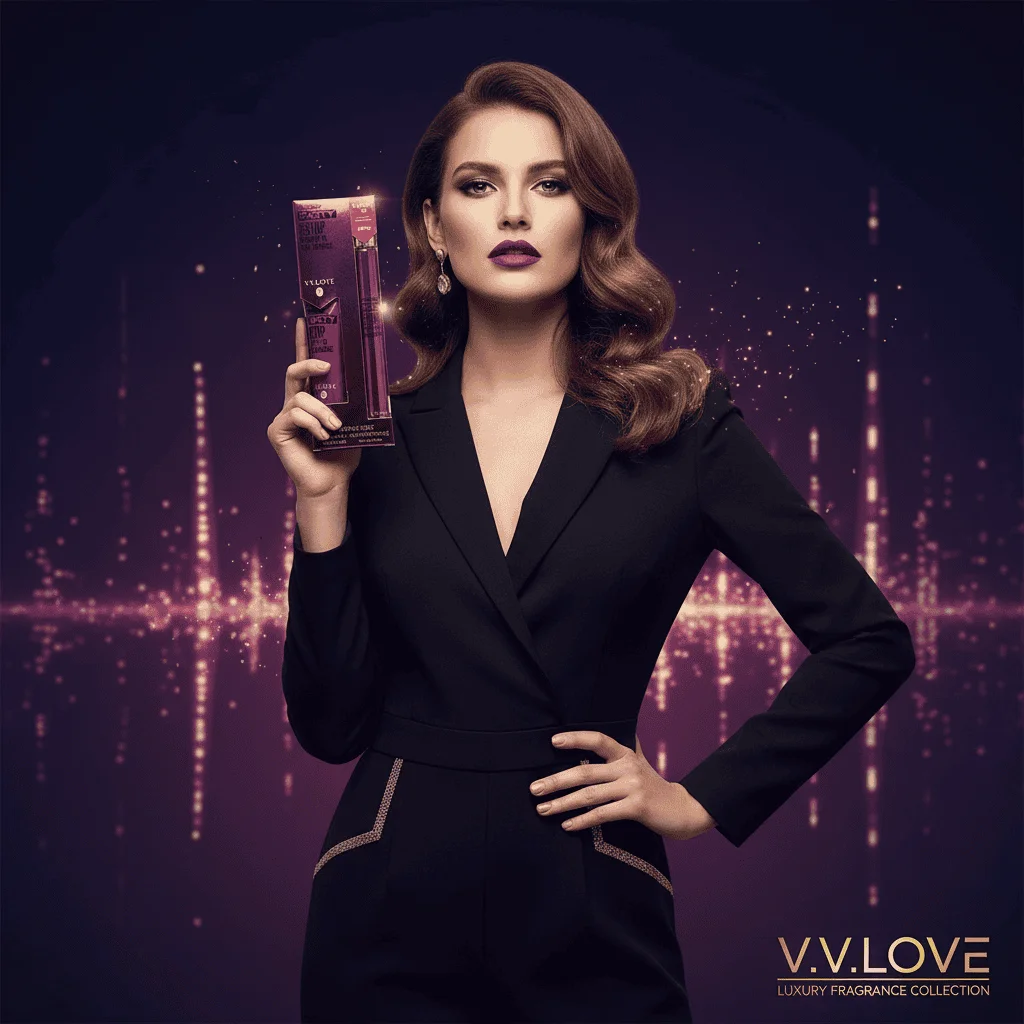 Set parfum și gel de duș pentru femei, V.V.LOVE, 2 piese - imagine 3