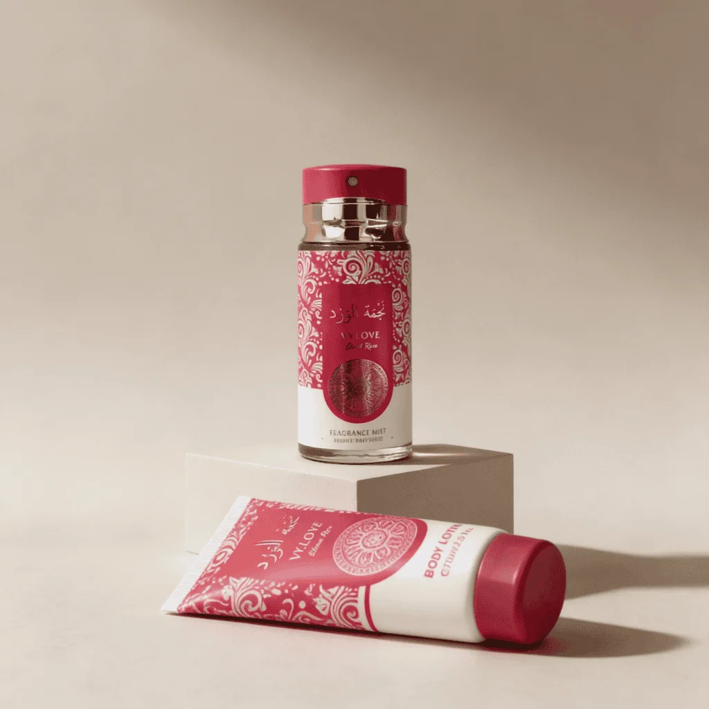 Set parfum și loțiune de corp, V.V. Love, Eternal Rose - imagine 2
