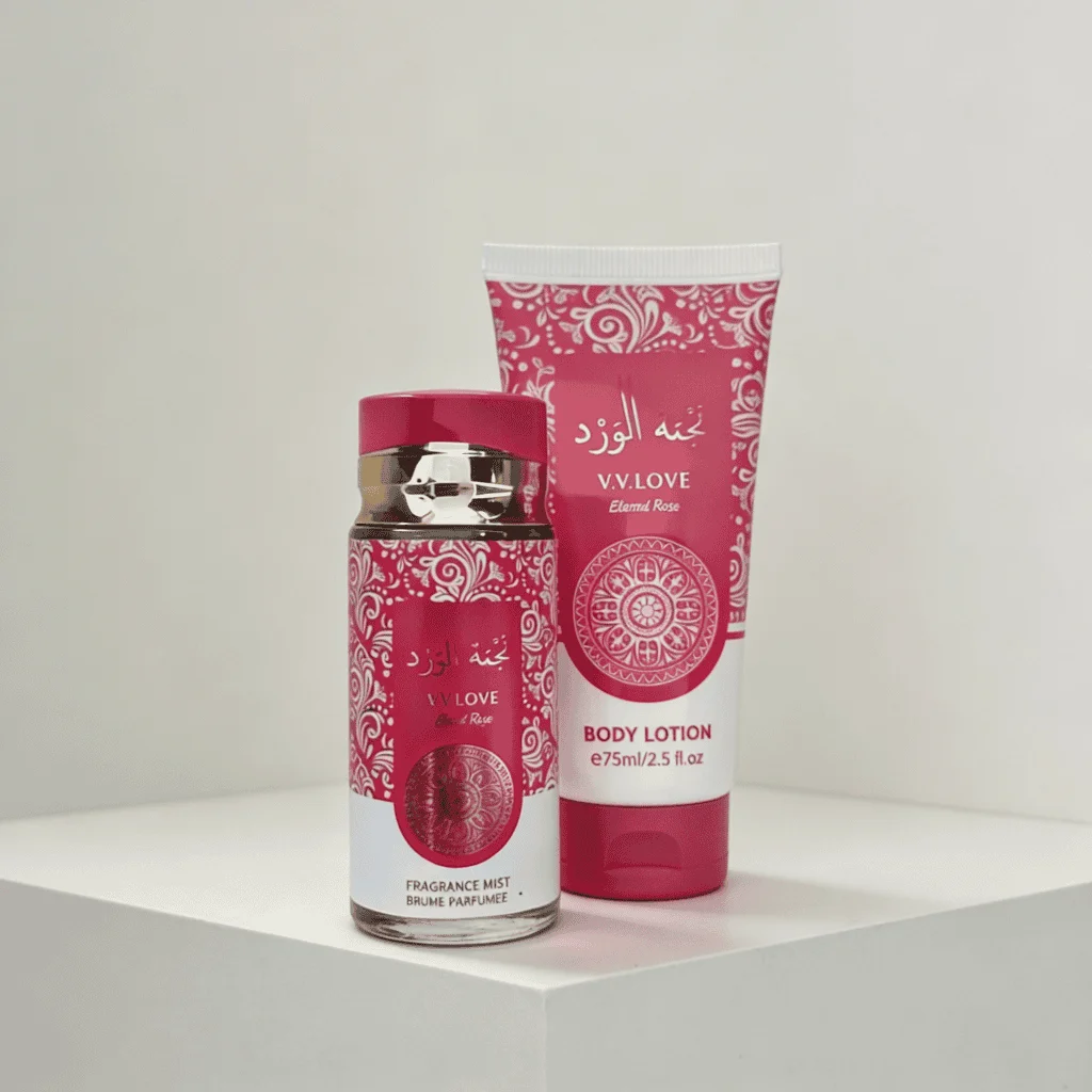Set parfum și loțiune de corp, V.V. Love, Eternal Rose - imagine 3
