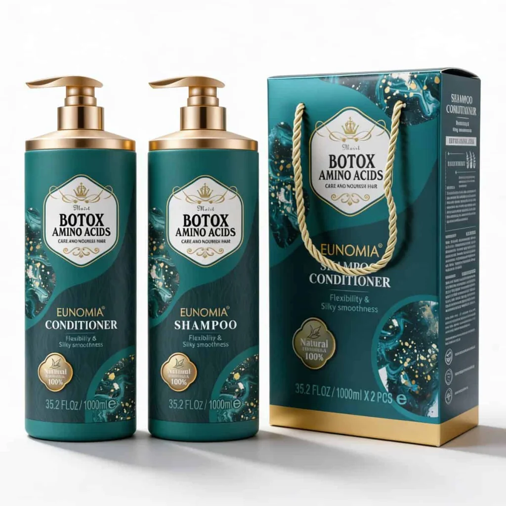 Set șampon și balsam de păr cu amino acizi, 1000 ml - imagine 2