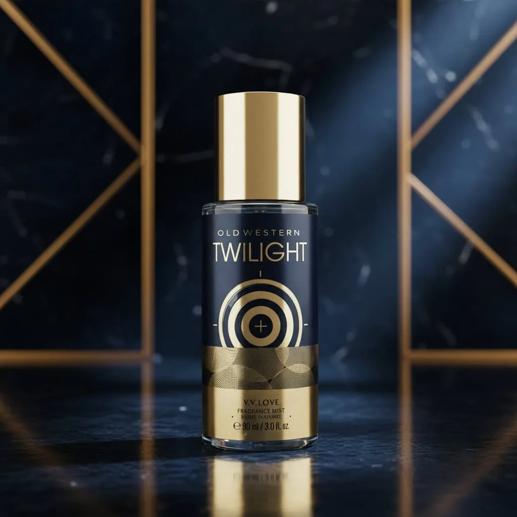 Spray de bărbați Oldwestern Twilight, VV Love, 90 ml - imagine 3