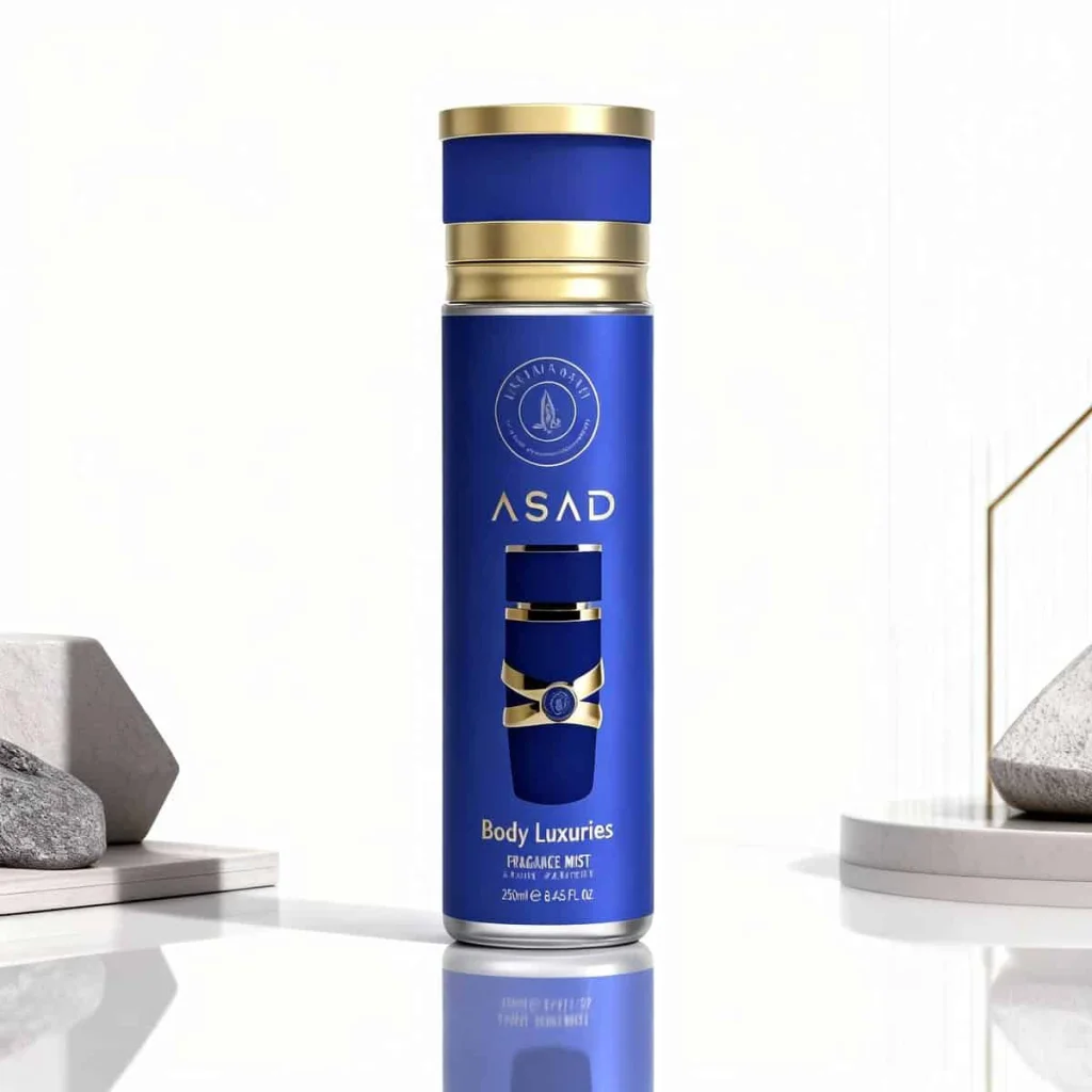Spray de corp, ASAD, Light Blue, 250ml - imagine 2
