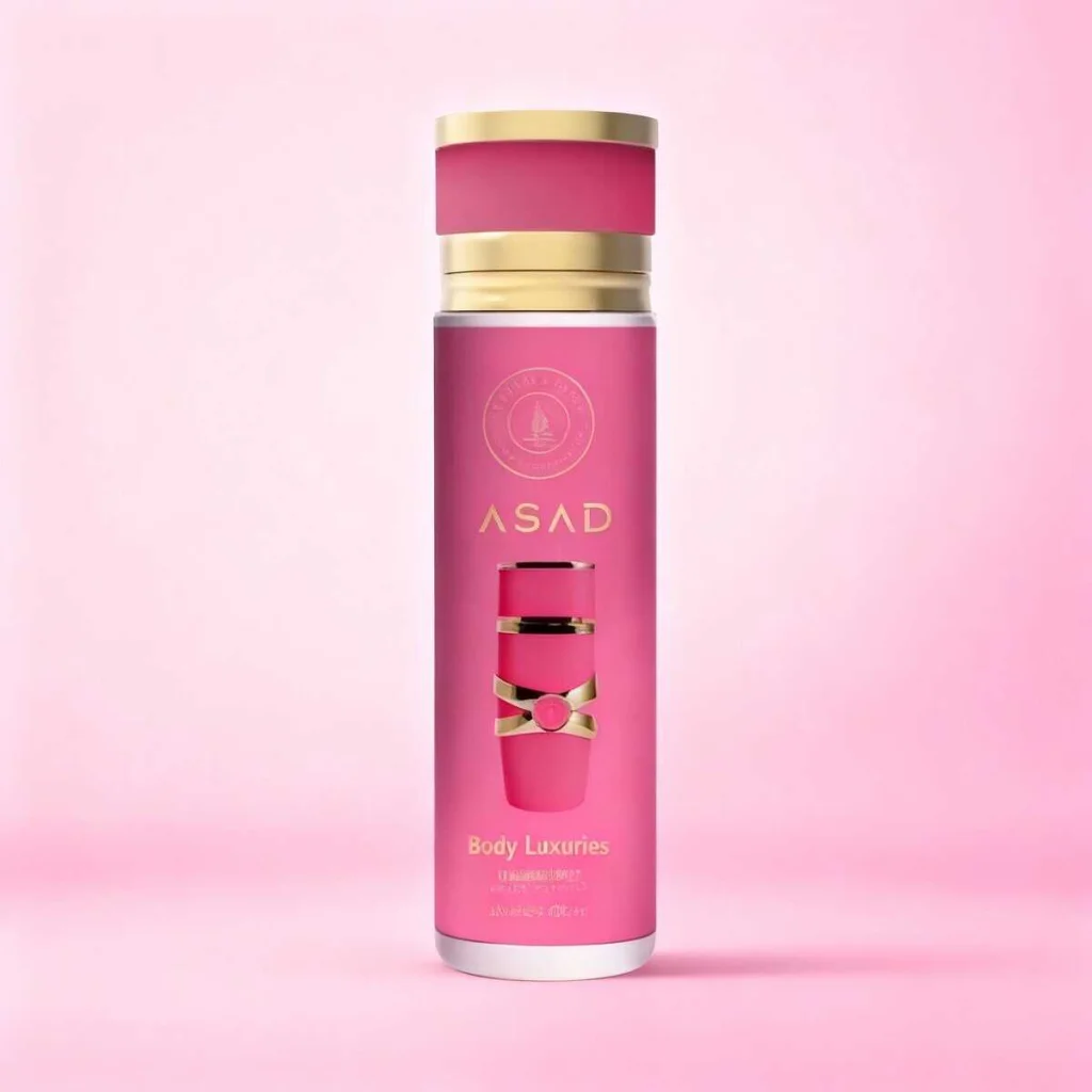 Spray de corp, ASAD, Pink, 250ml - imagine 3