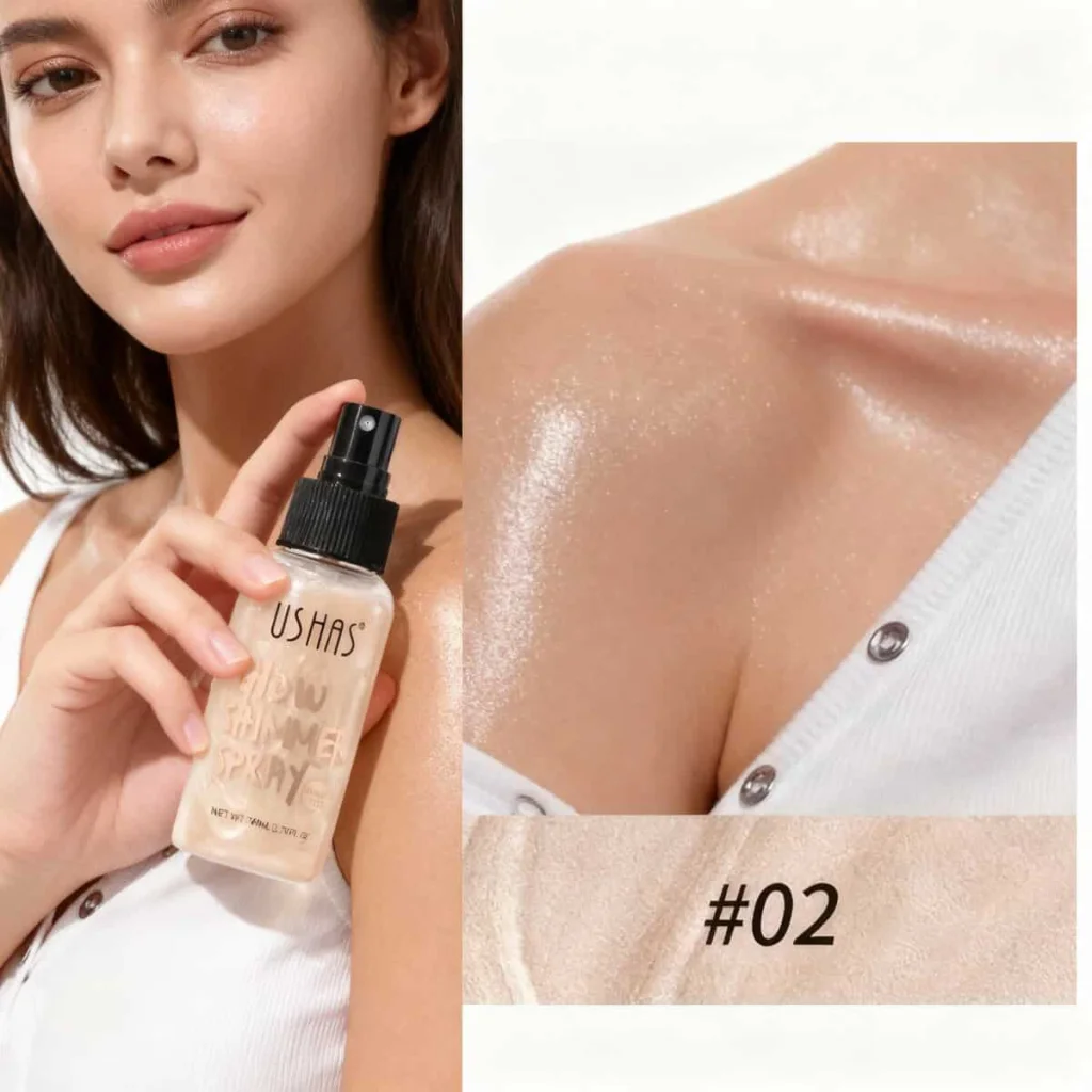 Spray hidratant pentru ten strălucitor - imagine 3