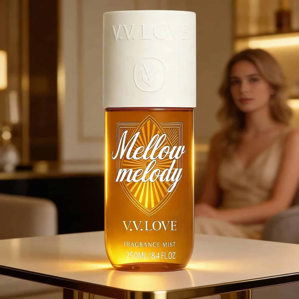 Spray parfumat pentru corp, Mellow Melody, aromă caldă și delicată, 250 ml - imagine 4