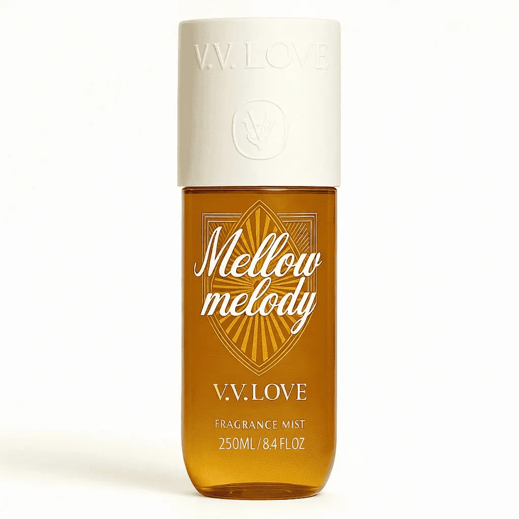 Spray parfumat pentru corp, Mellow Melody, aromă caldă și delicată, 250 ml