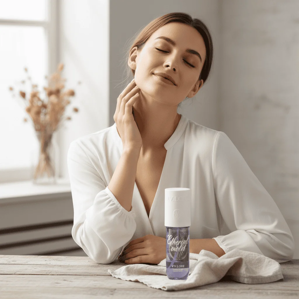 Spray parfumat pentru corp V.V. Love Ethereal Violet, 250 ml - imagine 4